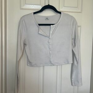 Sunday Best White Button-Up Long Sleeve